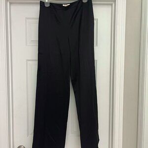 100% Silk Black Talbot Pants
